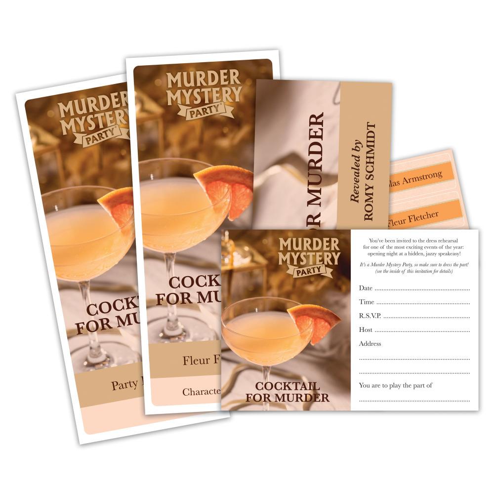 Murder Mystery Party - Cocktail for Murder