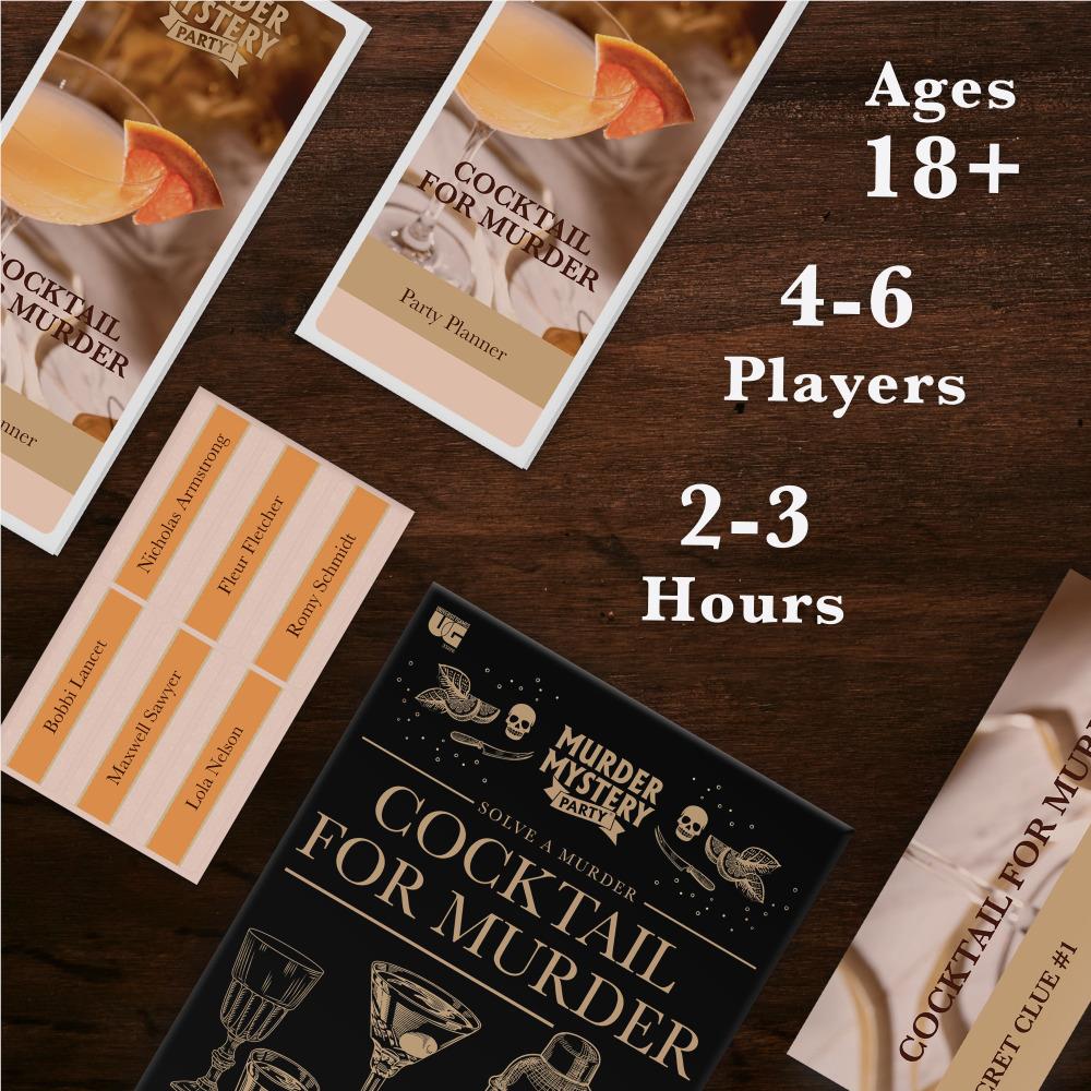 Murder Mystery Party - Cocktail for Murder