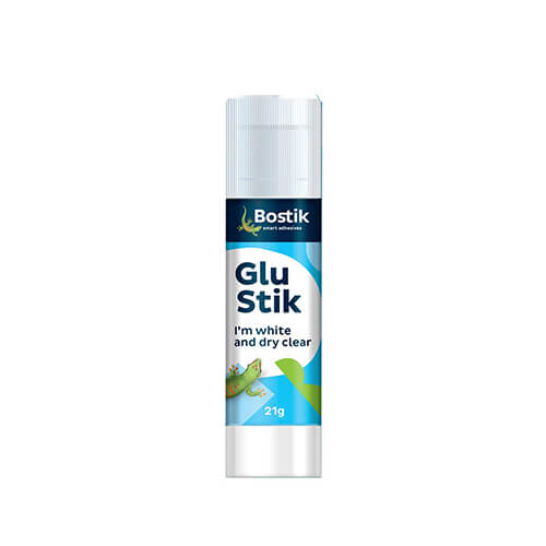 Bostik Clear Glue Stick (Pack of 10) - 35g