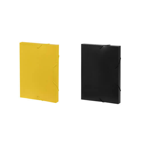 Marbig Document Box (A4) - Yellow