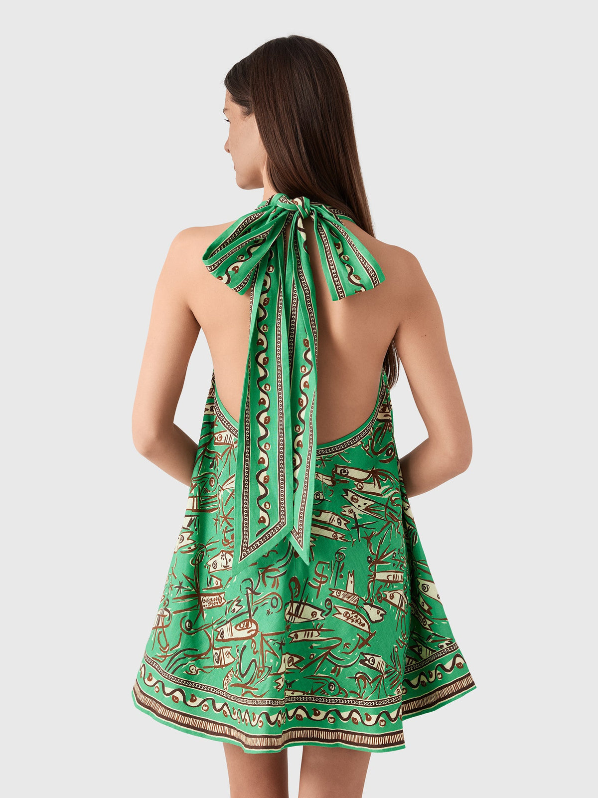 Alemais Women's Fish Sticks Mini Dress
