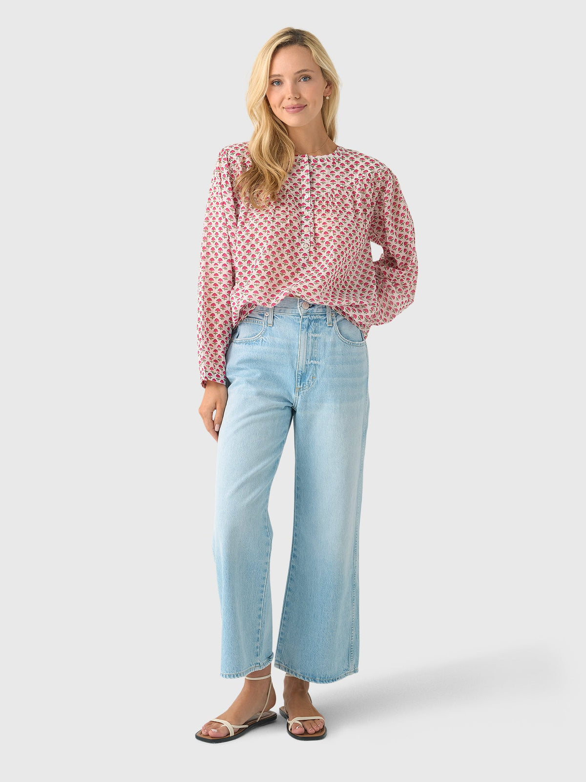M.A.B.E Women's Letty Print Top