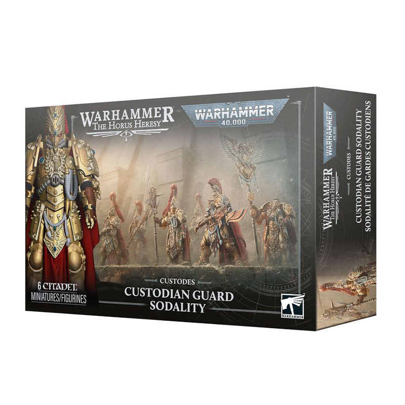 Games Workshop Warhammer 40K The Horus Heresy Adeptus Custodes Custodian Guard Sodality