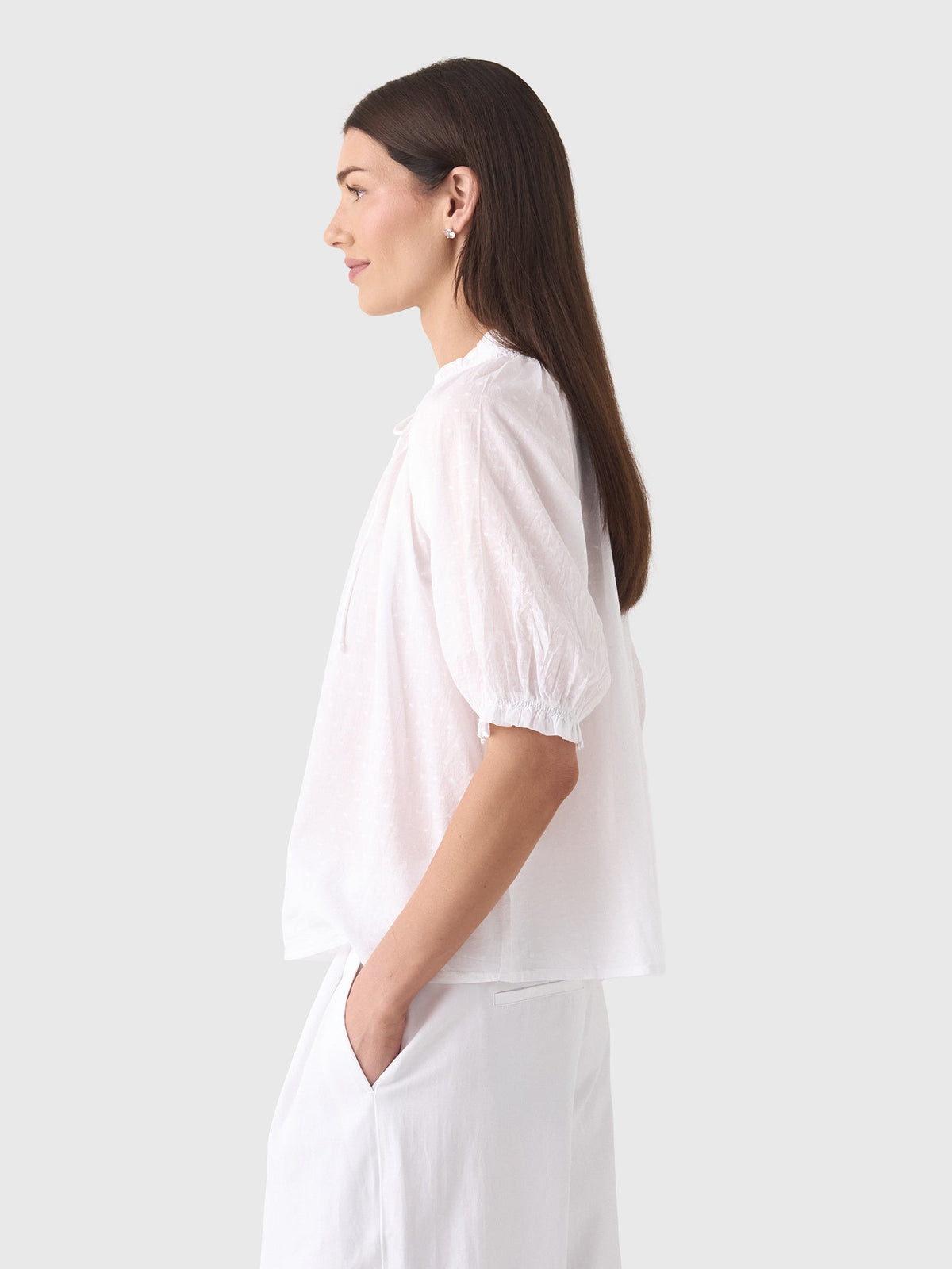 M.A.B.E Women's Lotta Short Sleeve Top