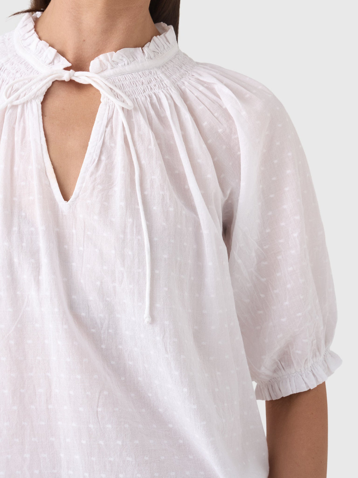 M.A.B.E Women's Lotta Short Sleeve Top