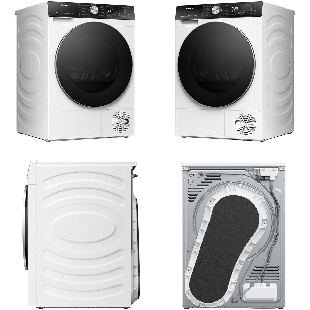 Hisense HDF5S90H Series 5 9kg Heat Pump Dryer (White)