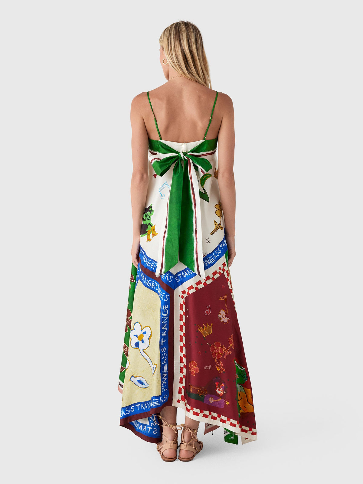 Alemais Women's Tangible Love Silk Midi Dress