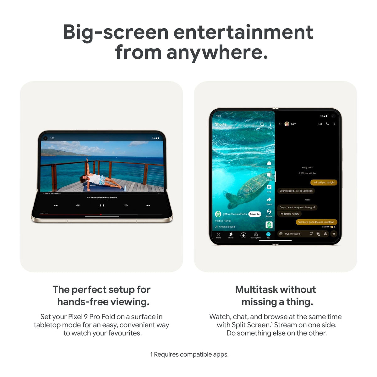 Google Pixel 9 Pro Fold 5G 256GB (Porcelain)
