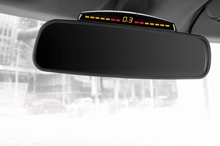 Steelmate PTS411M7 Dual Front & Rear Parking Sensor with Voice Warning