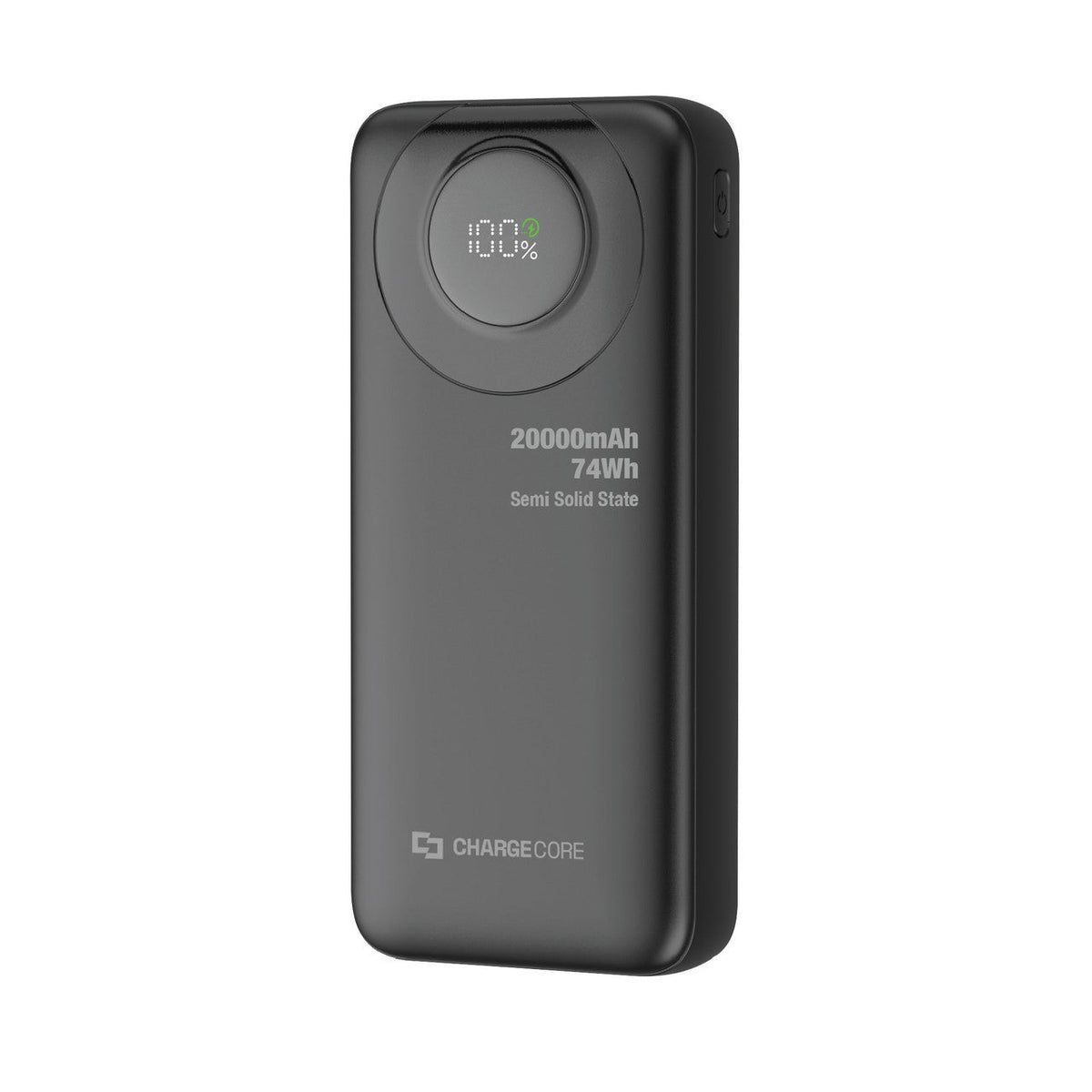 Laser ChargeCore 20,000mAh 20W Semi-Solid-State Power Bank (Black)