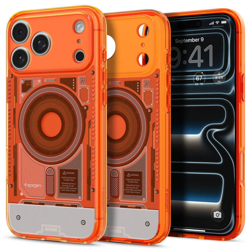 SPIGEN Ultra Hybrid C-One MagSafe Case for iPhone 17 Pro Max (Tangerine)