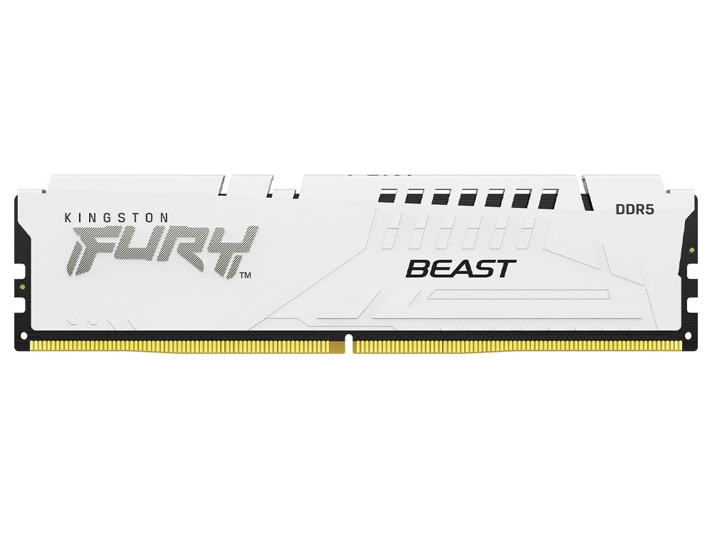 Kingston Fury Beast DDR5 64GB (2 x 32GB) 6000MT/s CL36 EXPO RAM - White