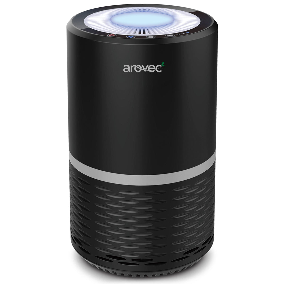 AROVEC Air Purifier H13 True HEPA Air Filter for Home, Bedroom (Black)