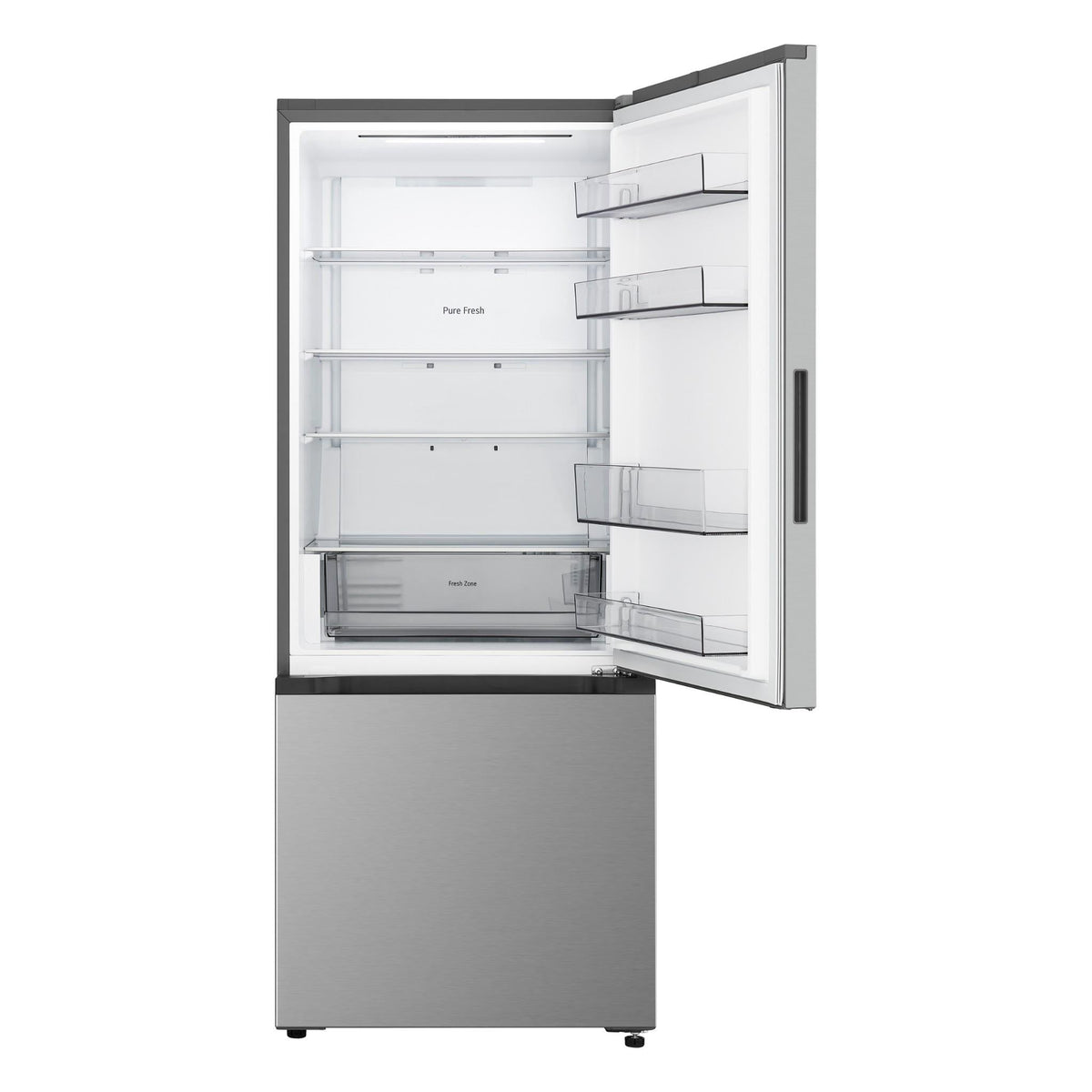 LG GB-B400PS 436L Bottom Mount Fridge (Prime Silver)