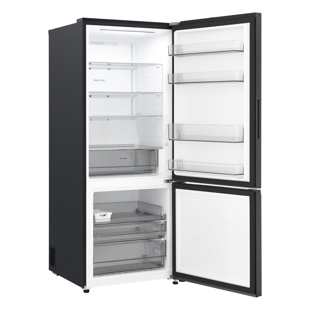 LG GB-B400MB 436L Bottom Mount Fridge (Matte Black)