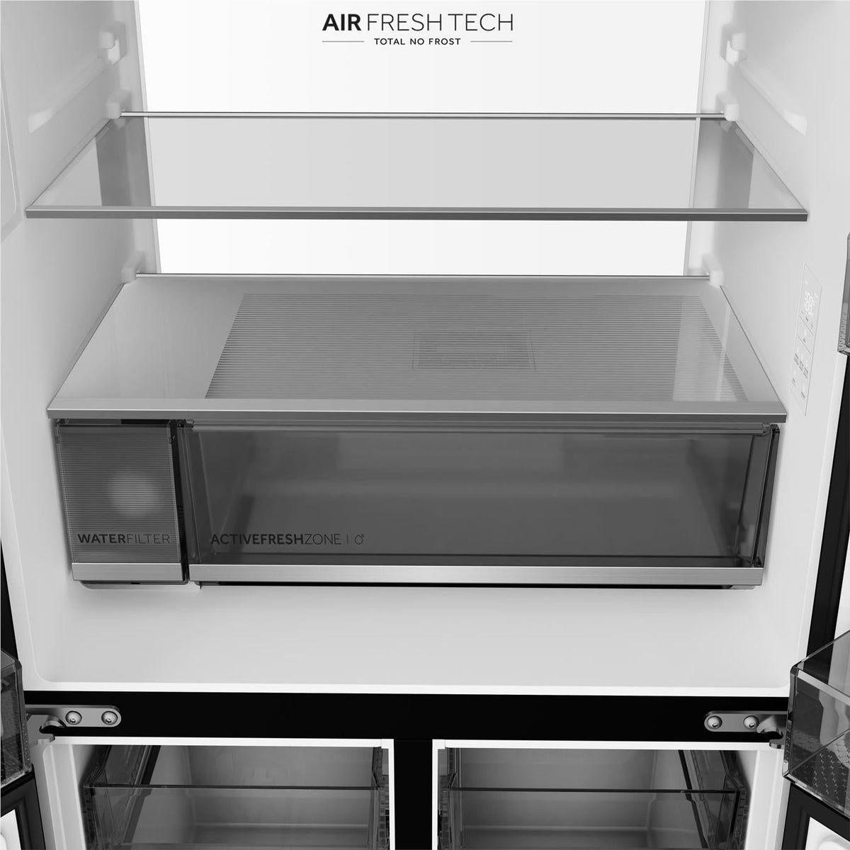Haier HRF590YPS 573L Quad Door Fridge (Silver)