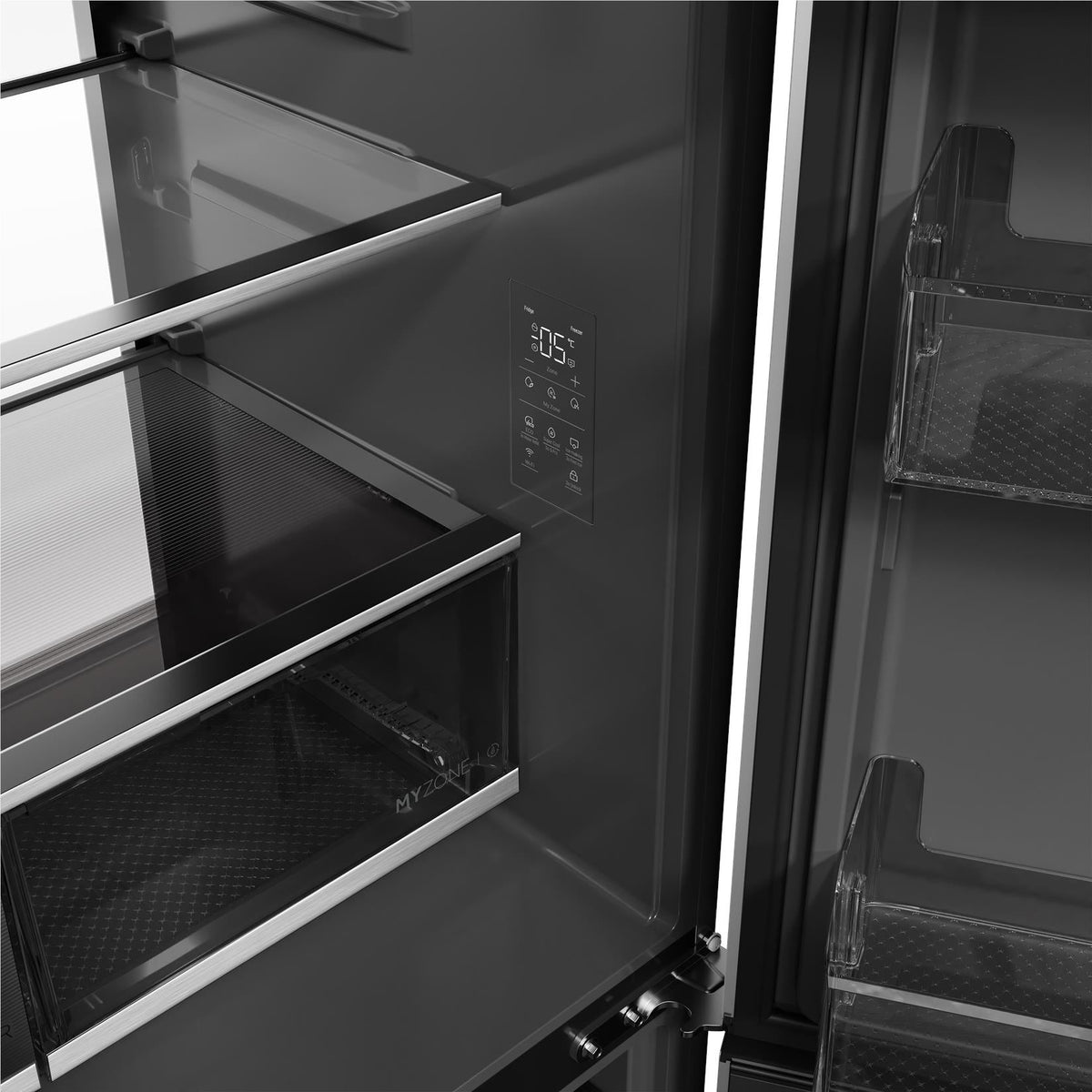 Haier HRF690YZS 624L Quad Door Fridge (Silver)