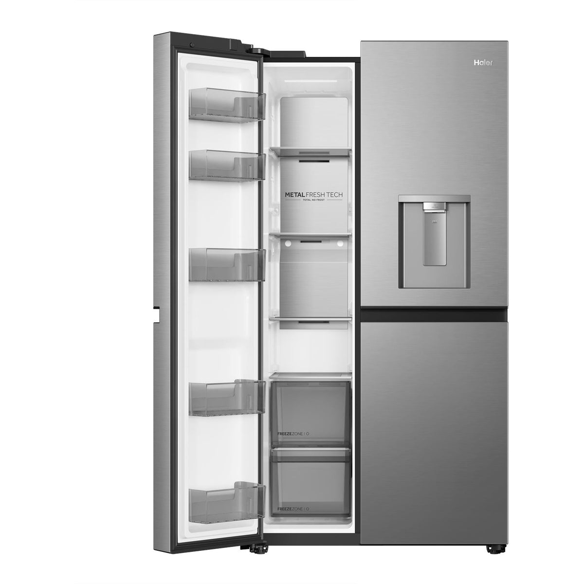 Haier HRF650XHS 661L Side-by-Side Fridge (Satina)