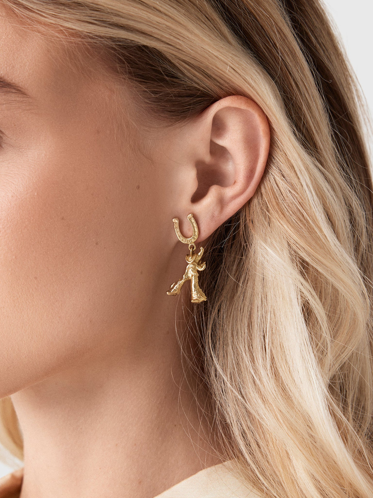Alemais Django Horse & Cowboy Earrings