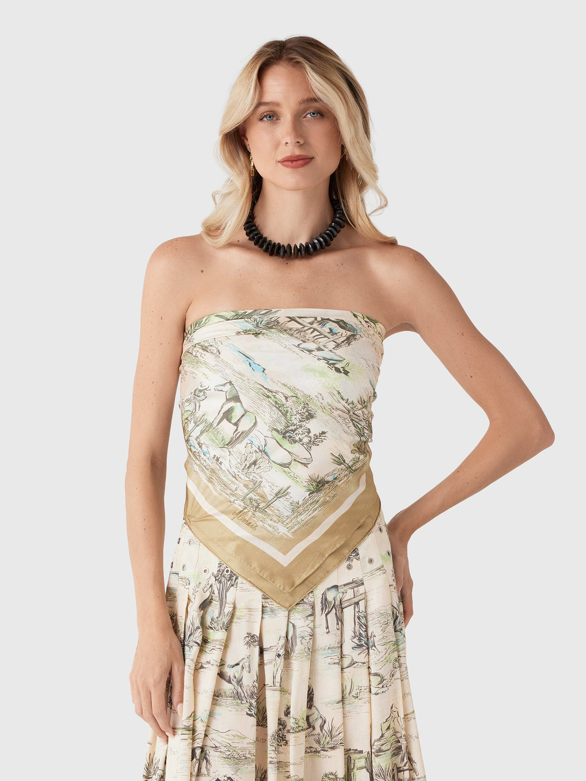 Alemais Women's Scout Silk Scarf