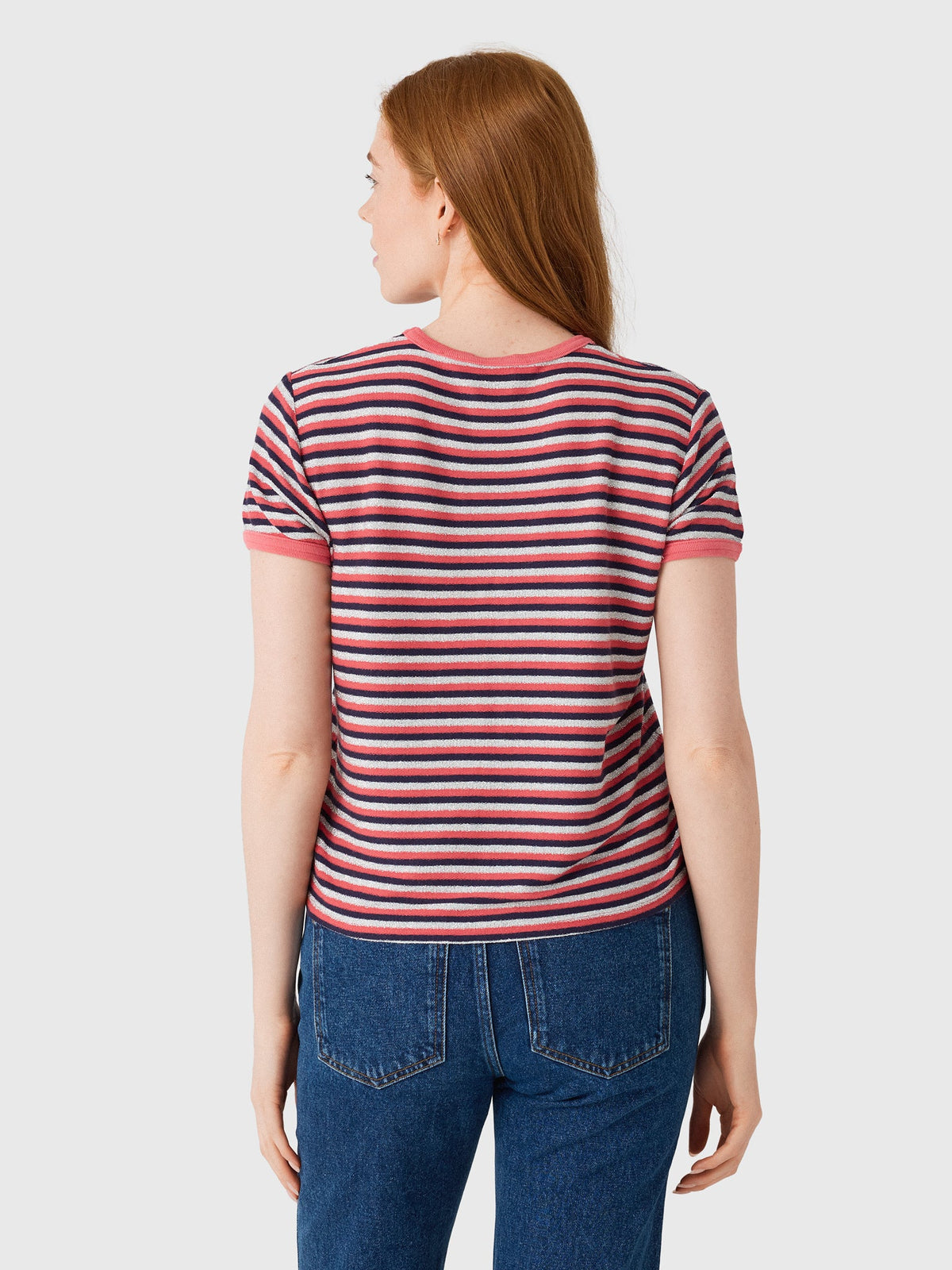 Mother Women's The Lil' Goodie Ringer Tee