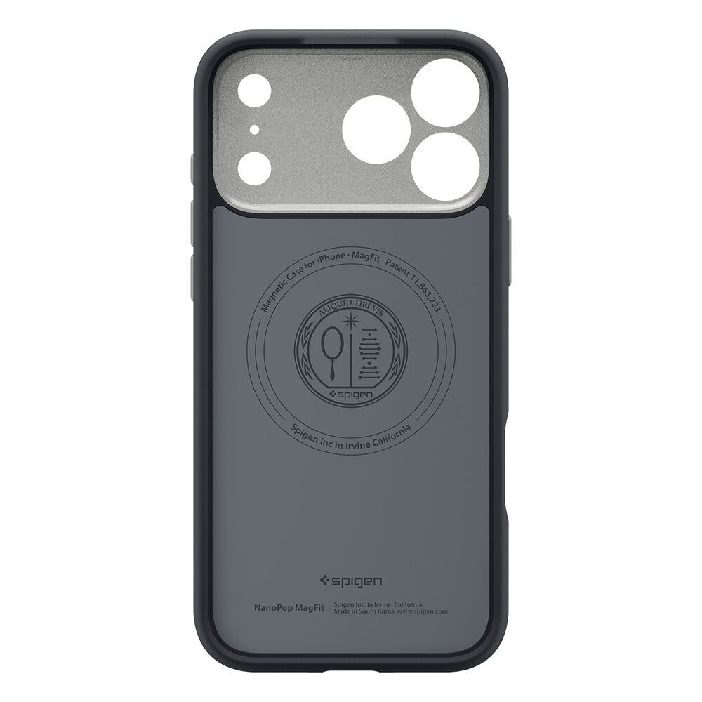 SPIGEN Nano Pop MagSafe Case for iPhone 18 Pro Max/17 Pro Max (Black Sesame)