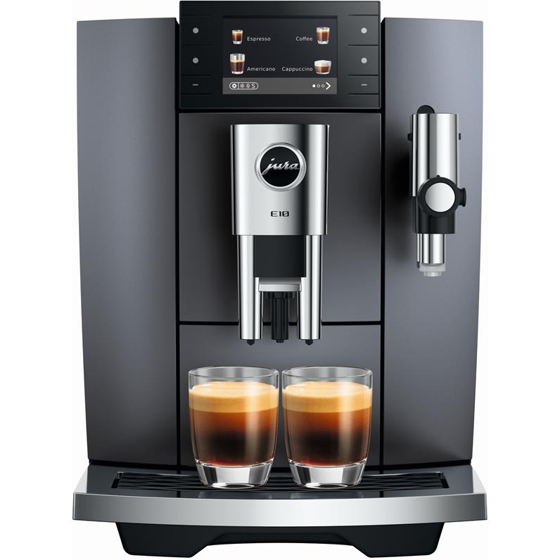 Jura E10 Fully Automatic Coffee Machine (Onyx Grey)