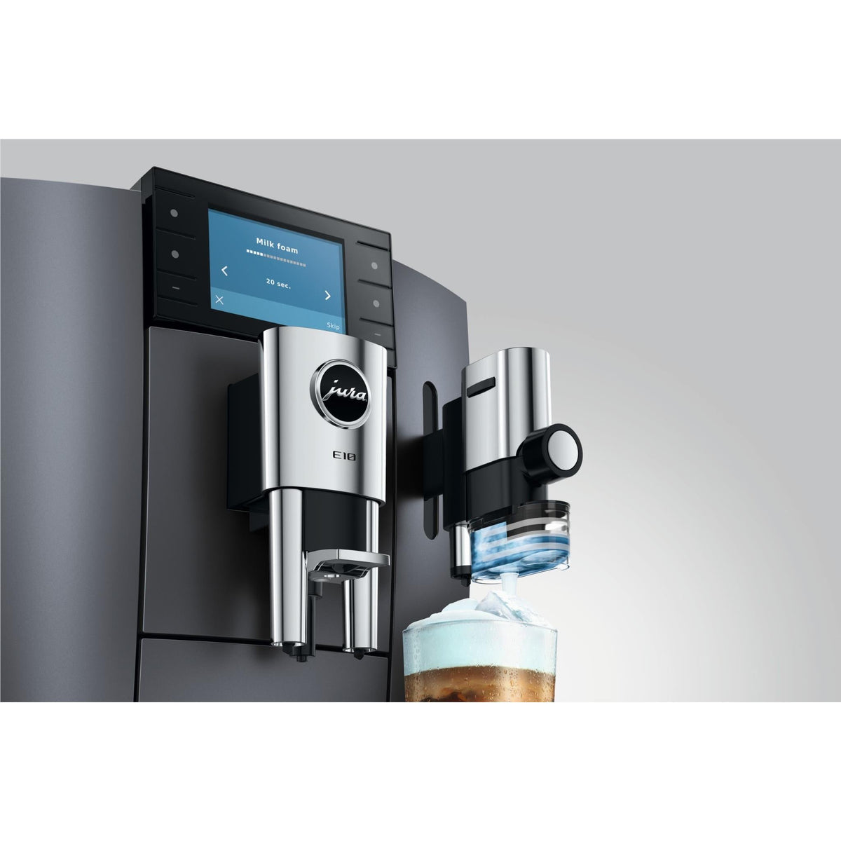 Jura E10 Fully Automatic Coffee Machine (Onyx Grey)