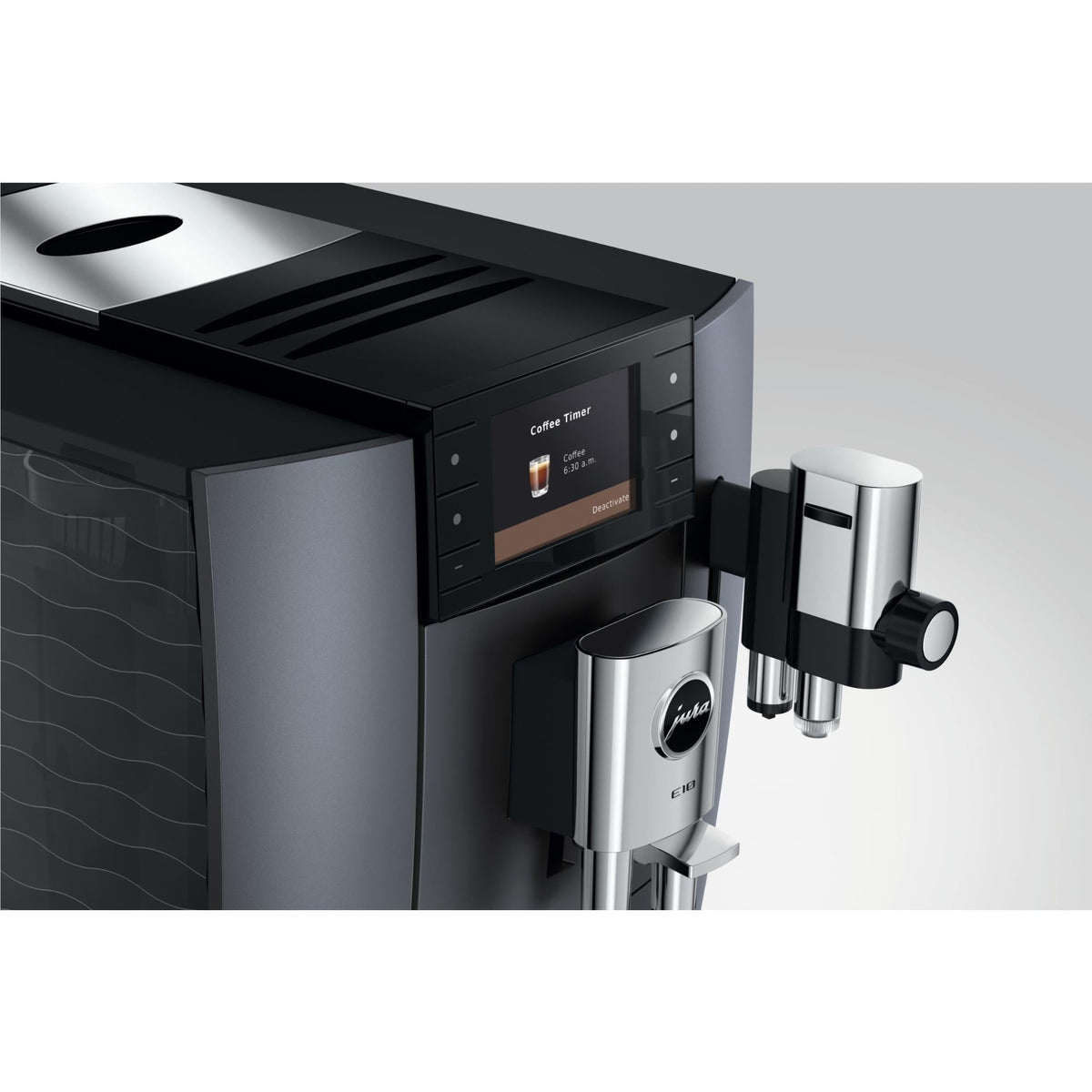 Jura E10 Fully Automatic Coffee Machine (Onyx Grey)