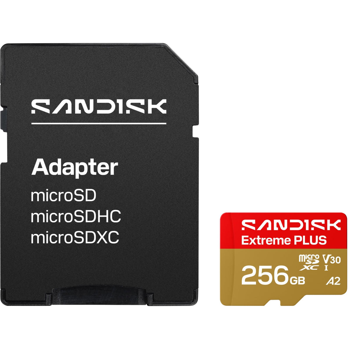 SanDisk Extreme PLUS microSDXC 256GB 250MB/s Memory Card