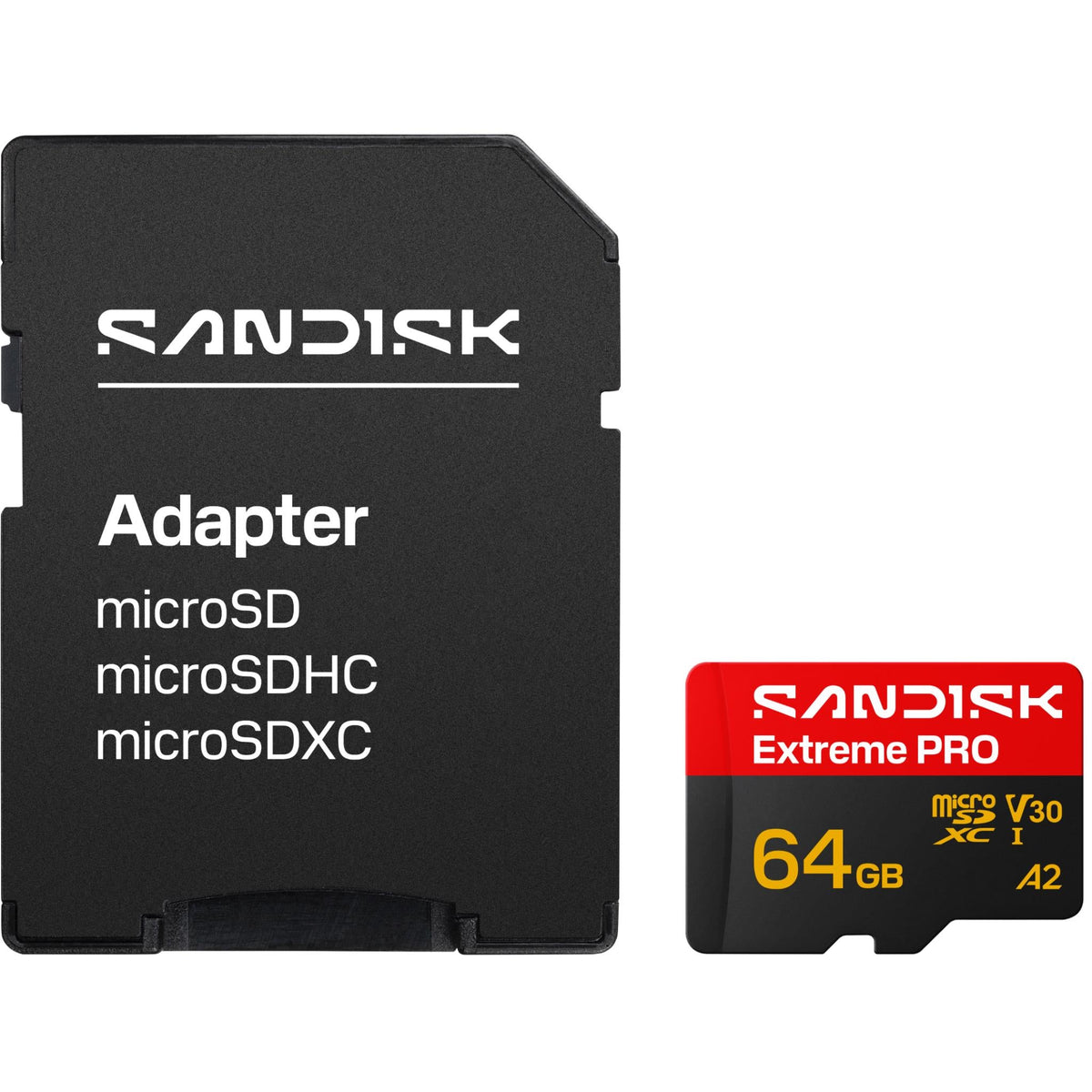 SanDisk Extreme Pro microSDXC 64GB 250MB/s Memory Card