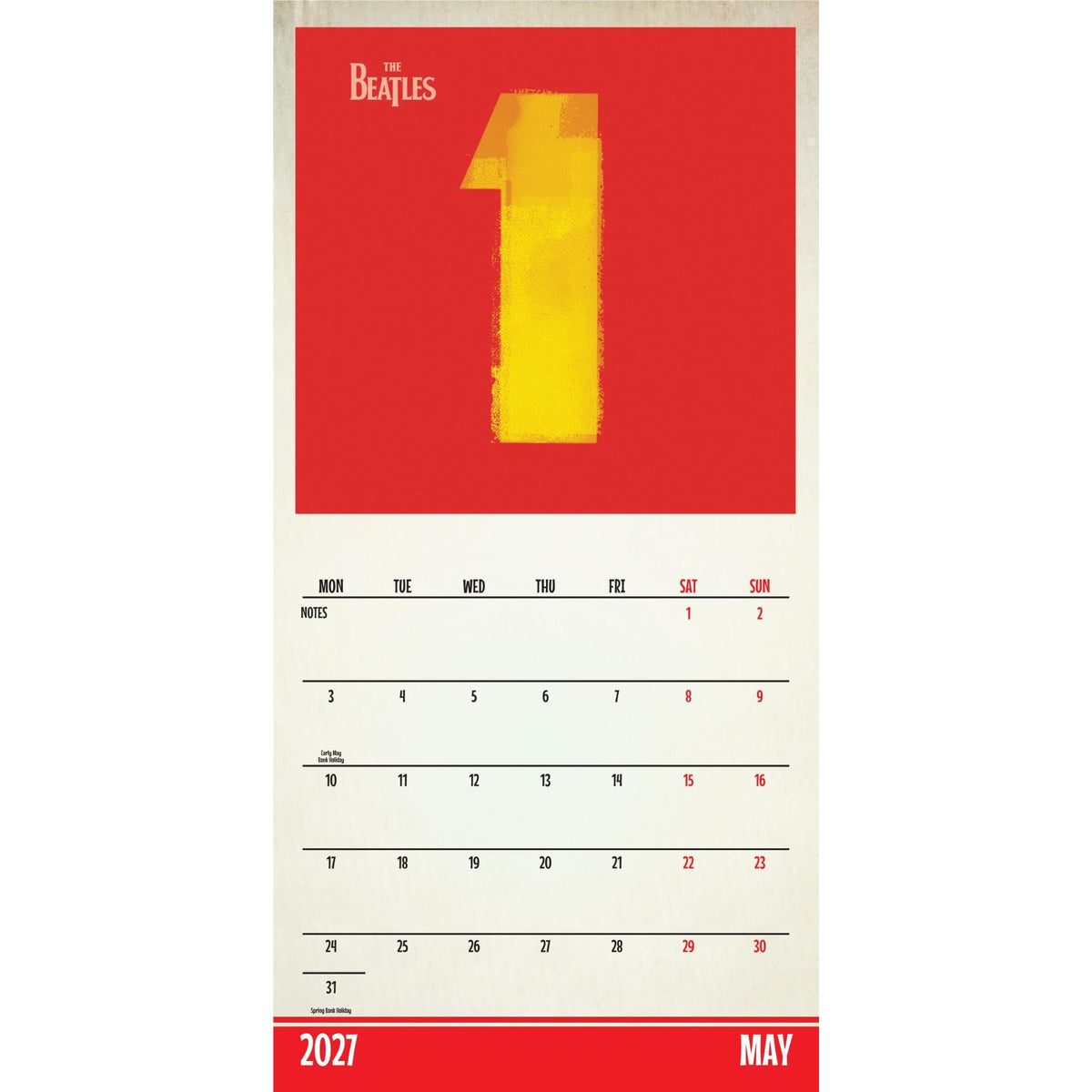 Beatles, The - 2027 Calendar