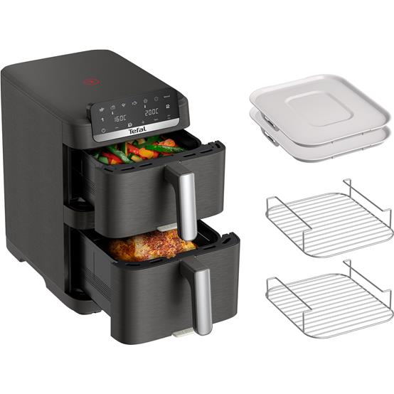 Tefal EY756H Easy Fry Stack 10L Detachable Front Air Fryer