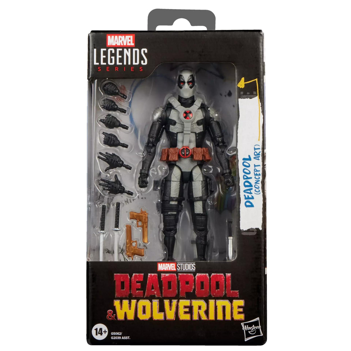 Marvel - Legends Series: Deadpool & Wolverine - Deadpool (Concept Art) Figure