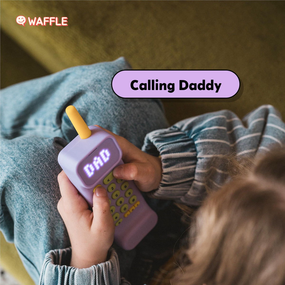 Waffle Home Kids Phone (Purple Gumdrop)