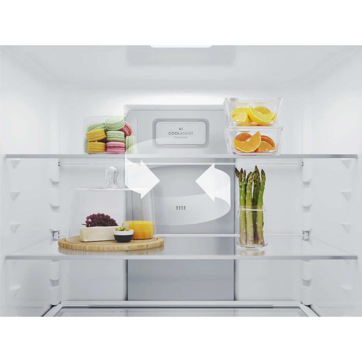Electrolux EBE5002SE-X 496L Bottom Mount Fridge (Silver)