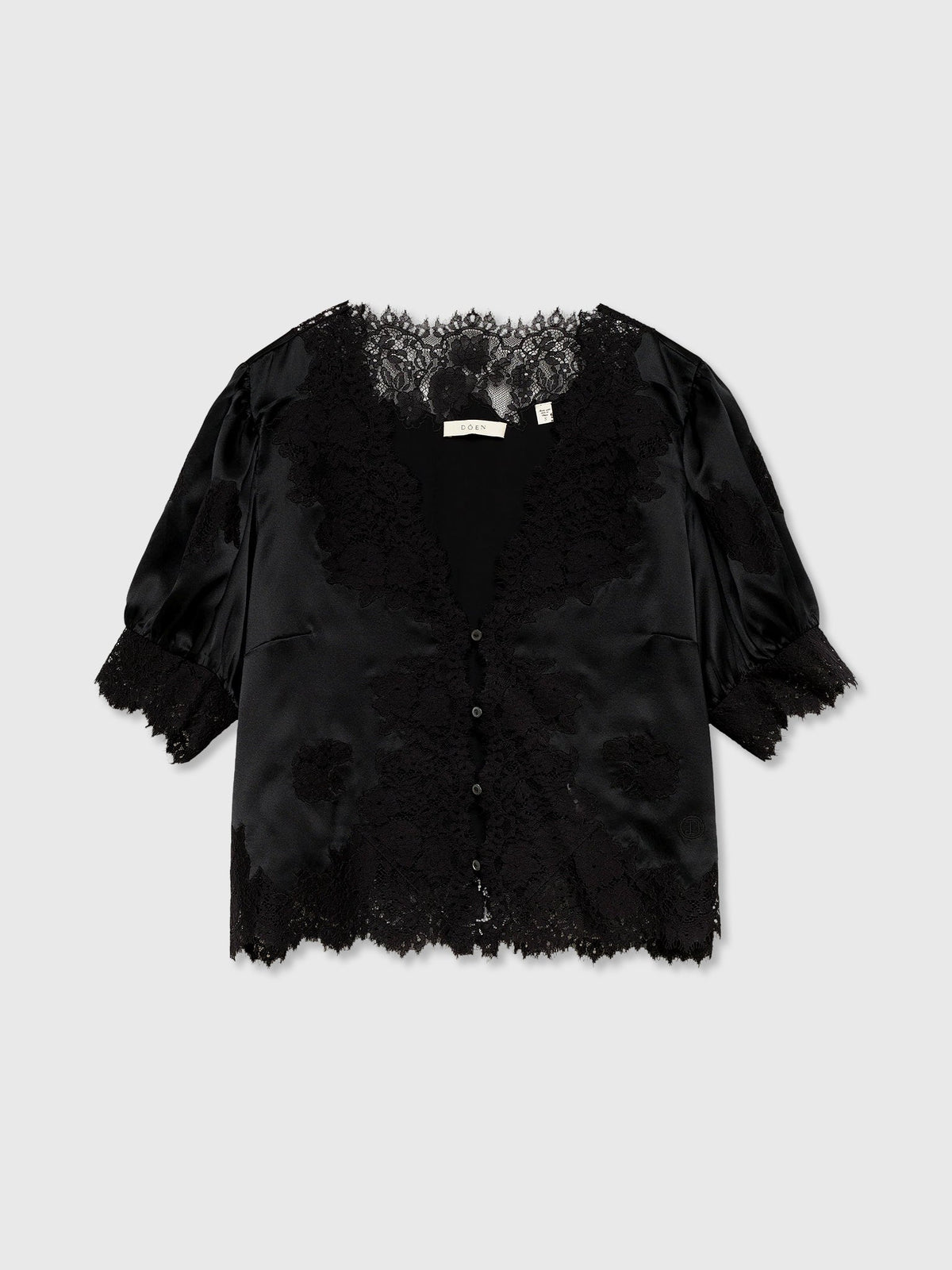 DÔEN Women's Idella Silk Satin Top