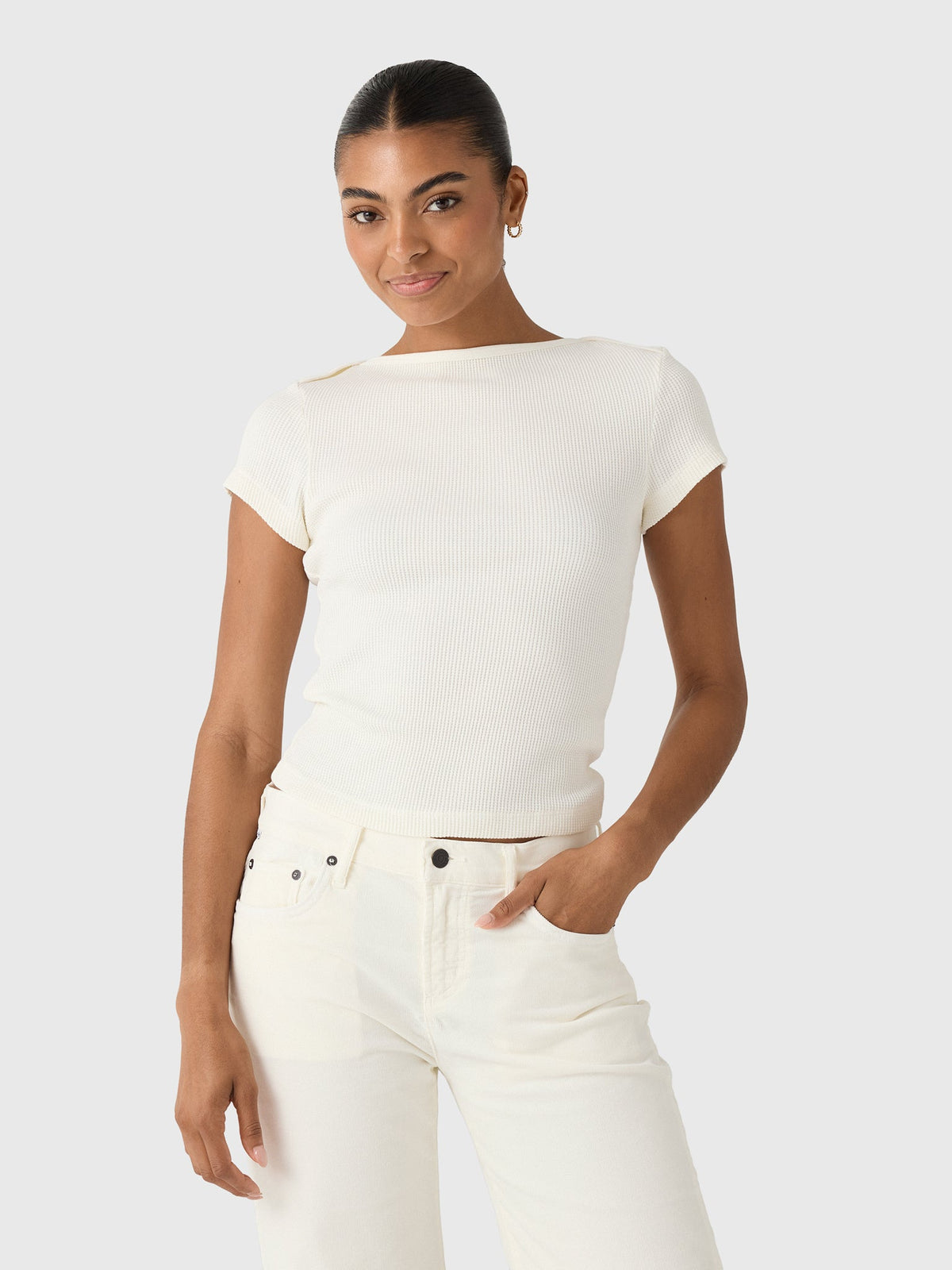Citizens Of Humanity Women's Baby Waffle Tee