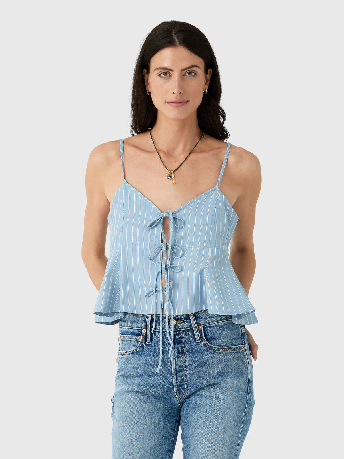 Citizens Of Humanity Women's Larissa Tie Front Cami