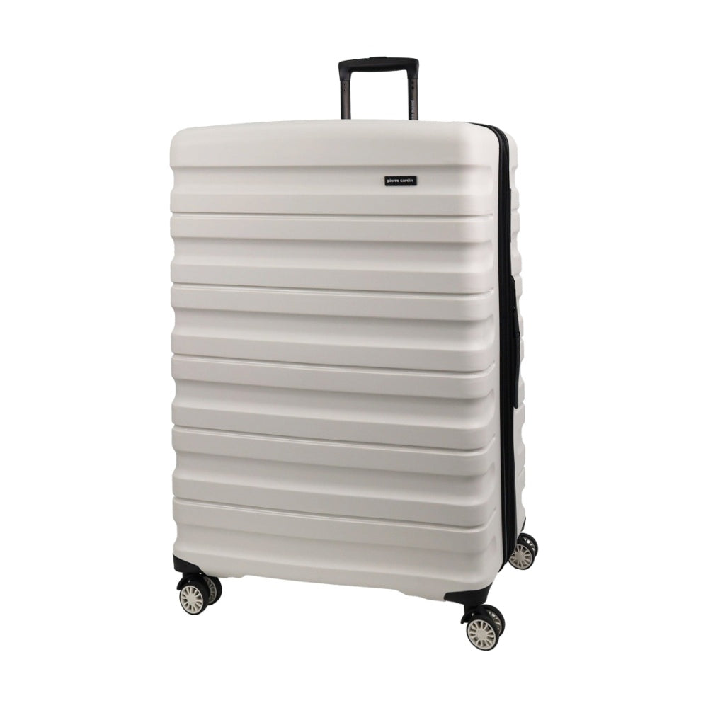 Pierre Cardin 3-Pieces 4 Wheel Hard-Shell Suitcase Travel Luggage Set Snow