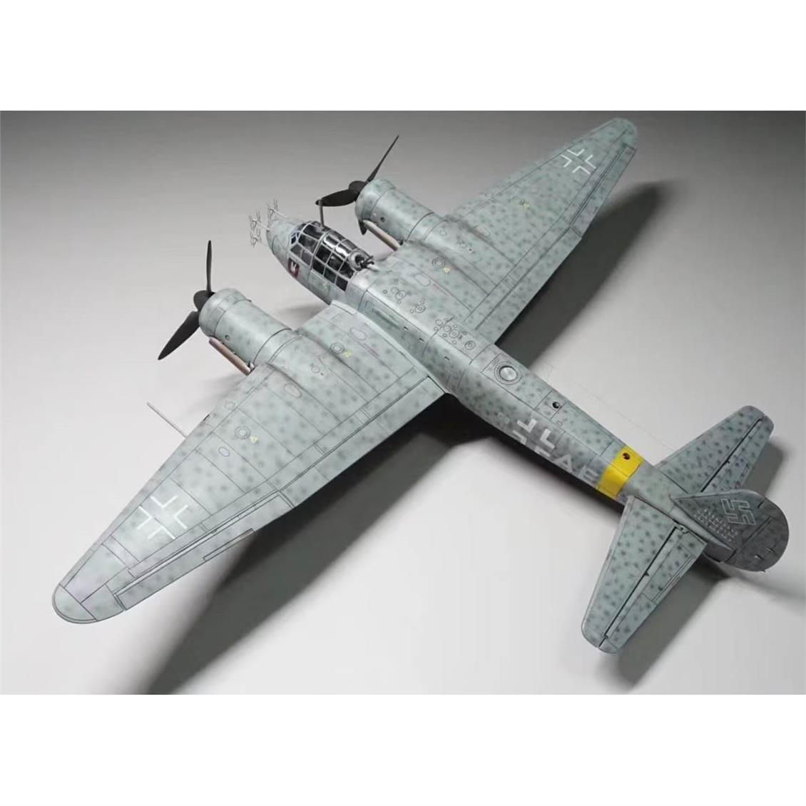 Dragon 1/72 He219A-0 Uhu Golden Wings Series Plastic Model Kit