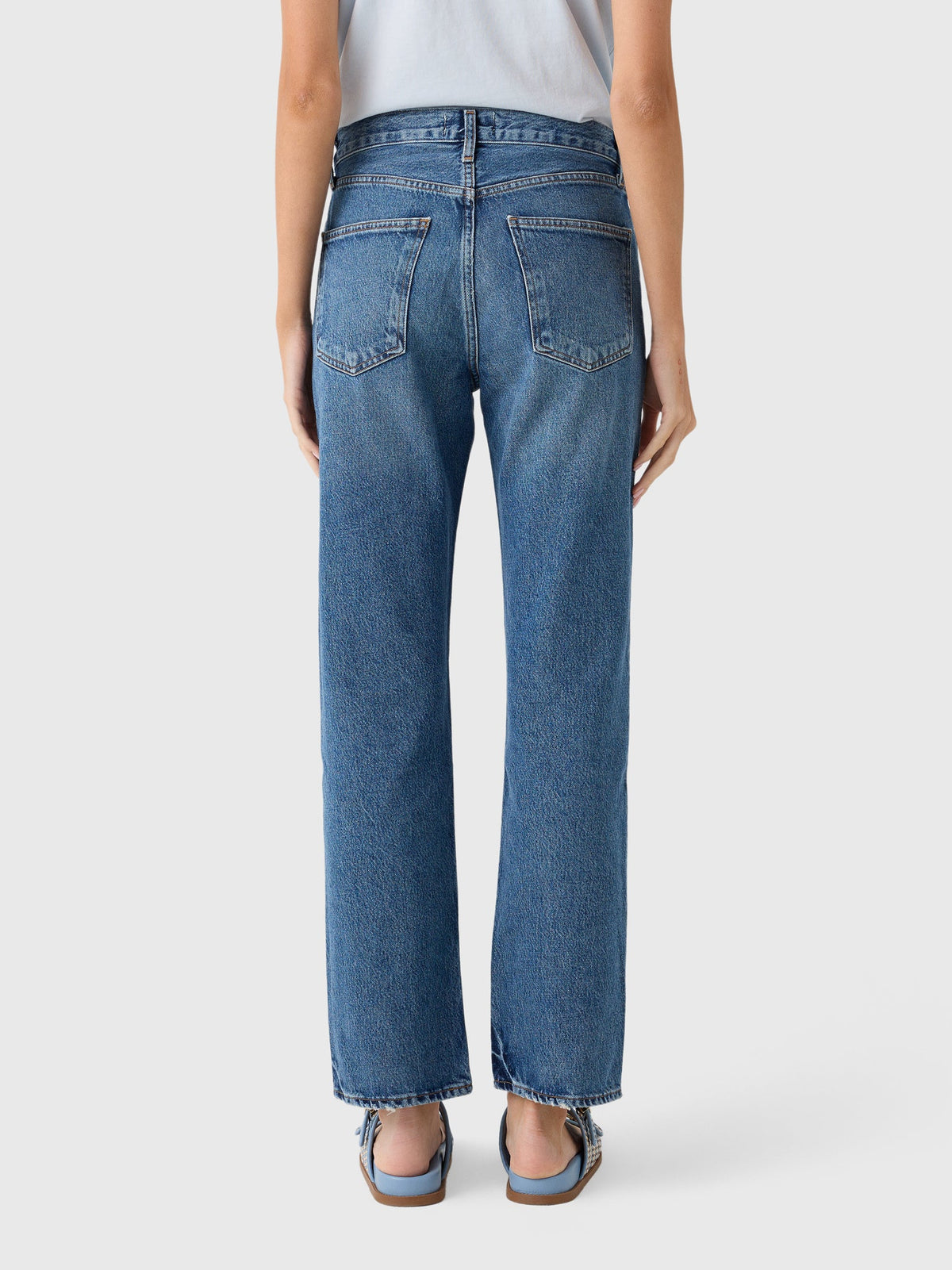 Agolde Women's Lana Straight Jean