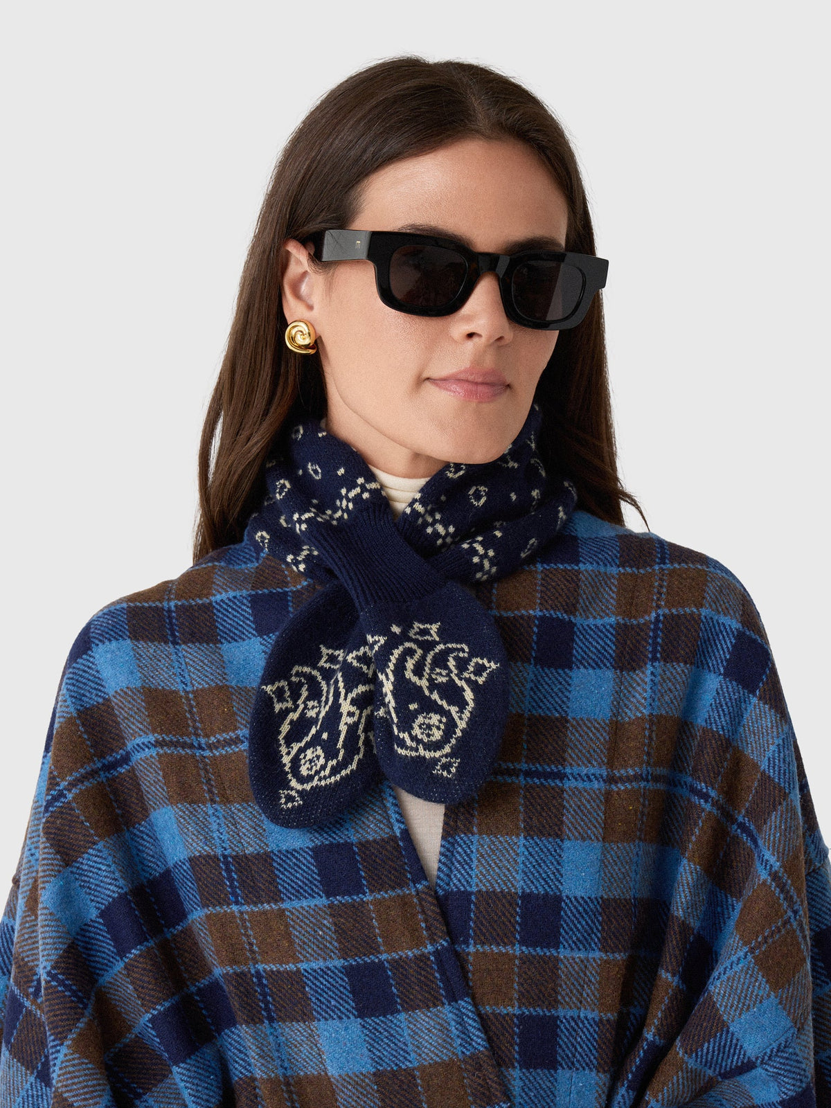 Guest In Residence Bandana Bowtie Scarf