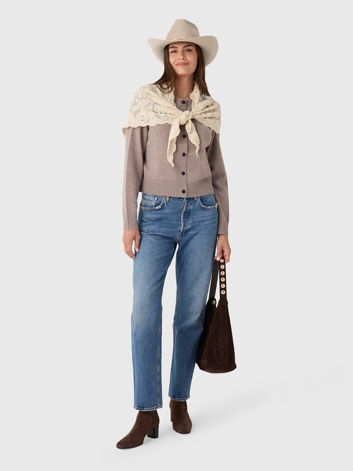 Agolde Women's Lana Straight Jean