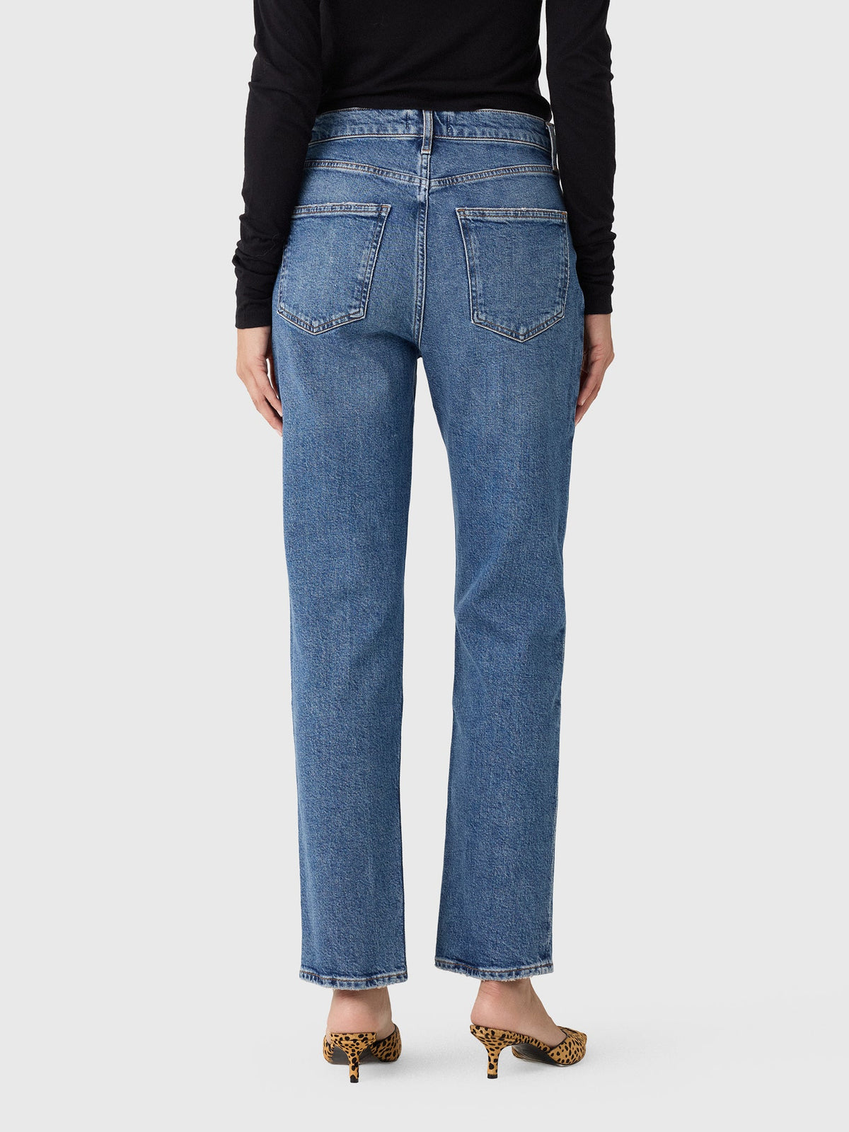 Agolde Women's Lana Straight Jean