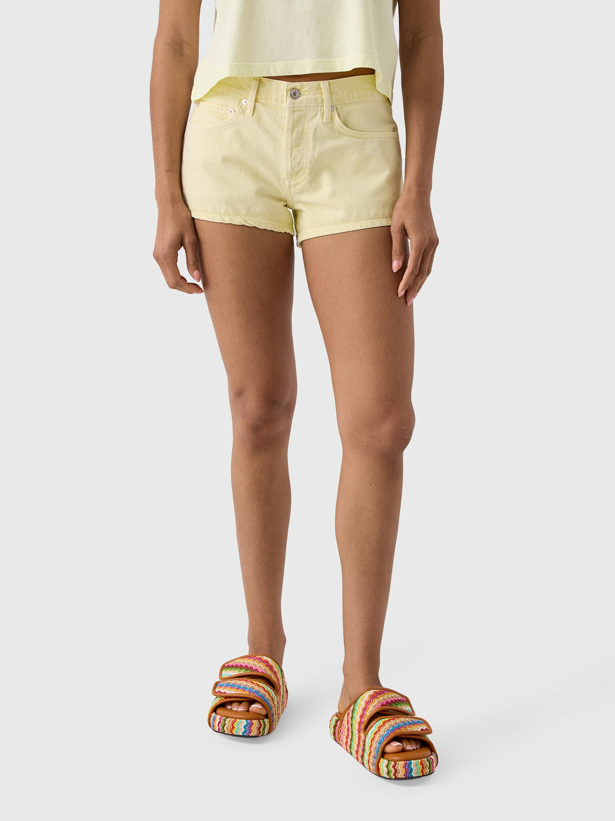 Agolde Women's Low Rise Parker Short
