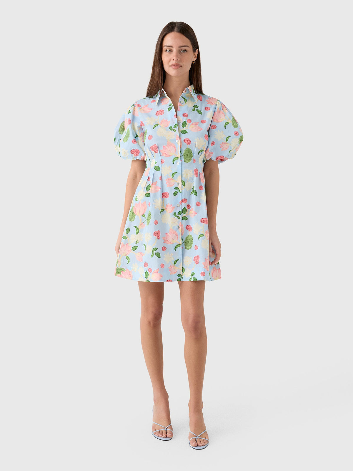 Verandah Women's Hand-Pleated Mini Dress