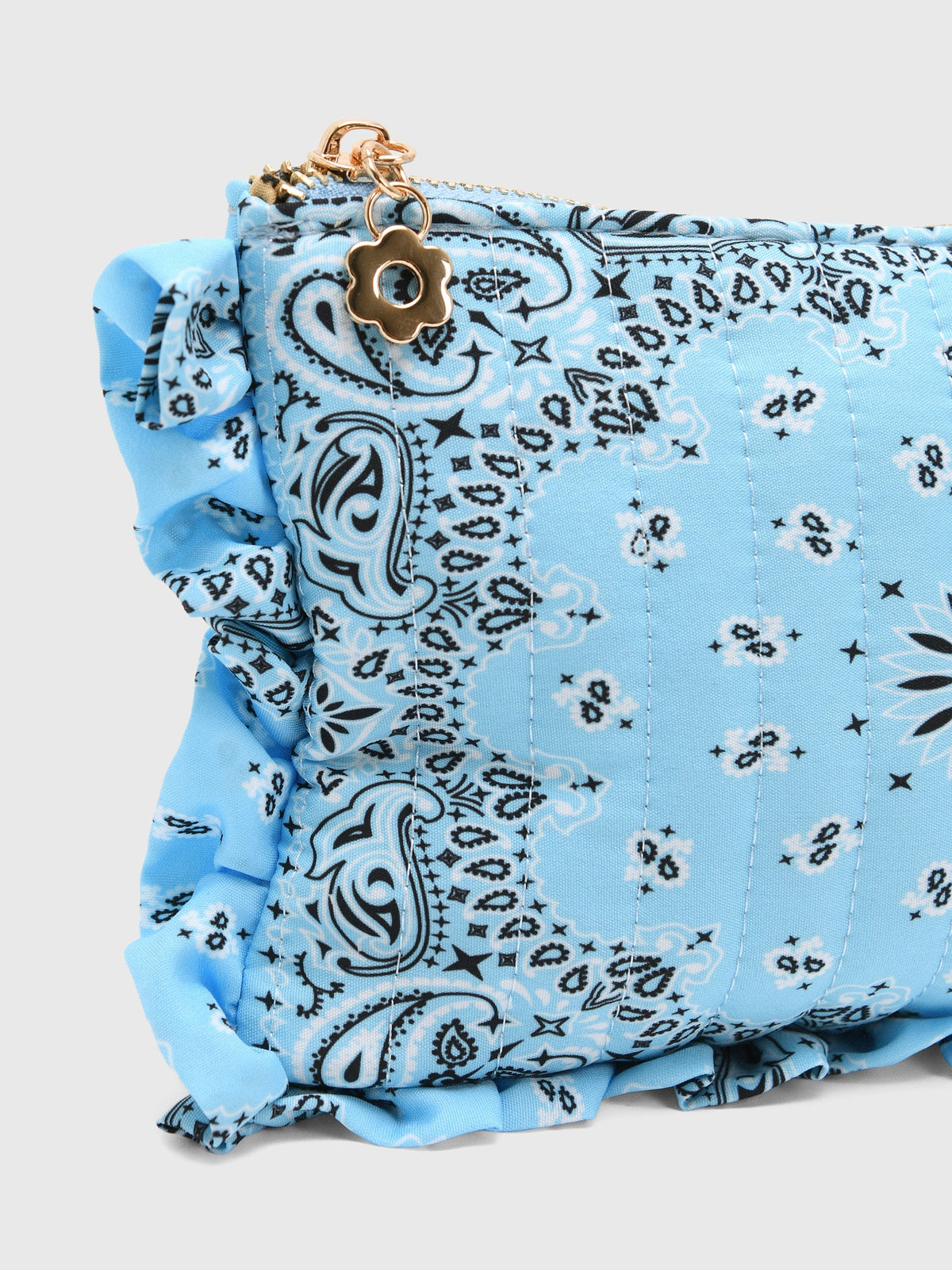 The Shop Bandana Ruffle Pouch