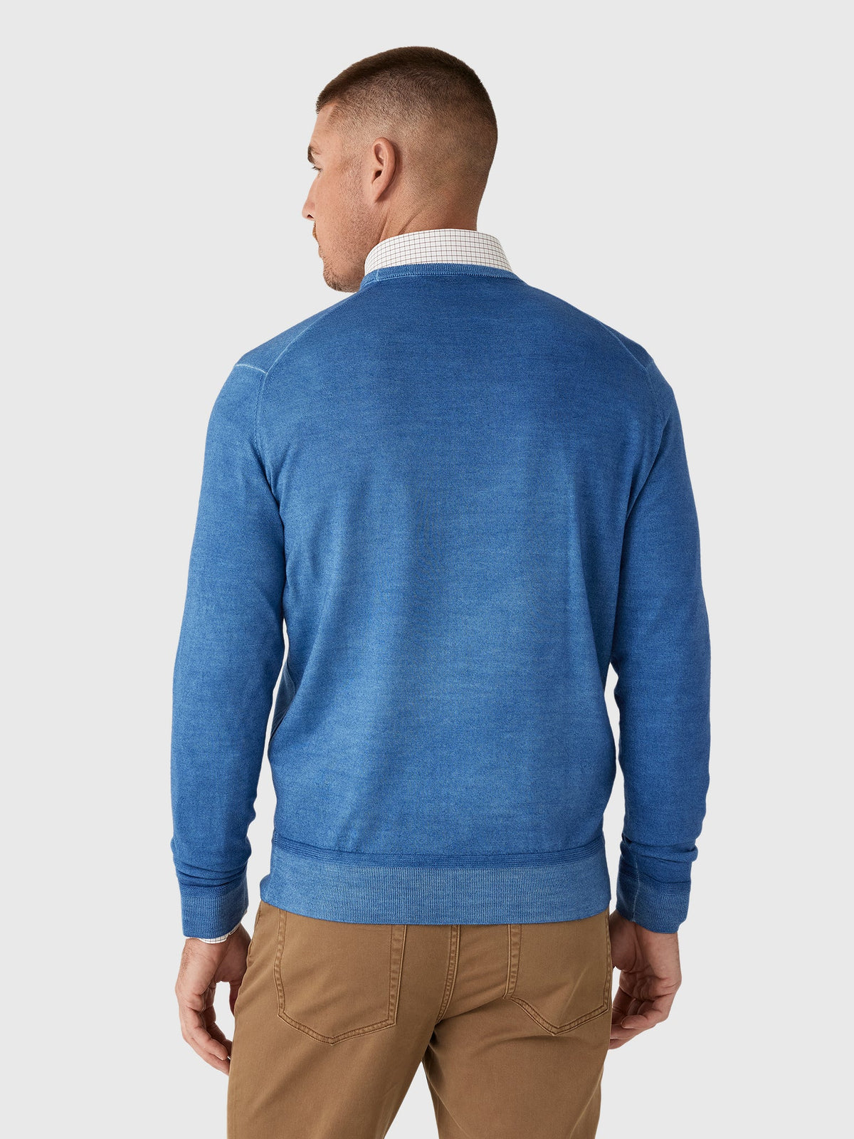 Rye51 Men's The Banks Lightweight Merino Crew Neck Sweater