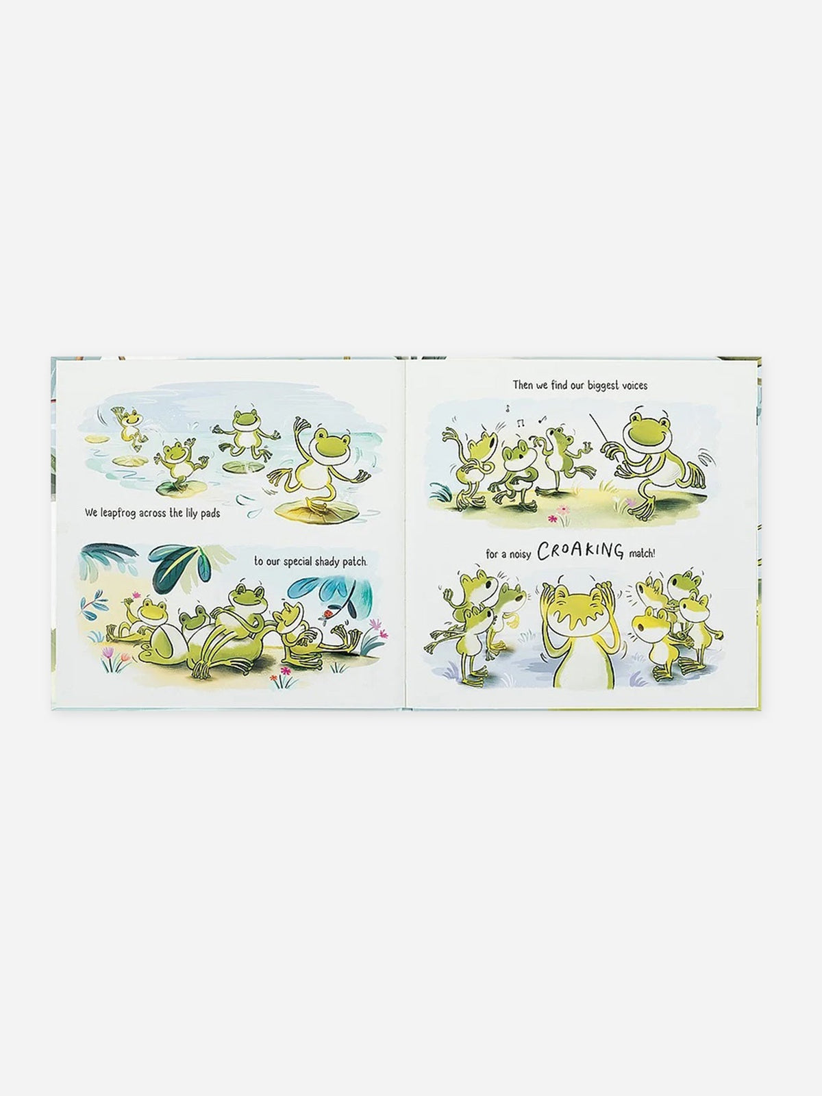 Jellycat A Fantastic Day For Finnegan Frog Book